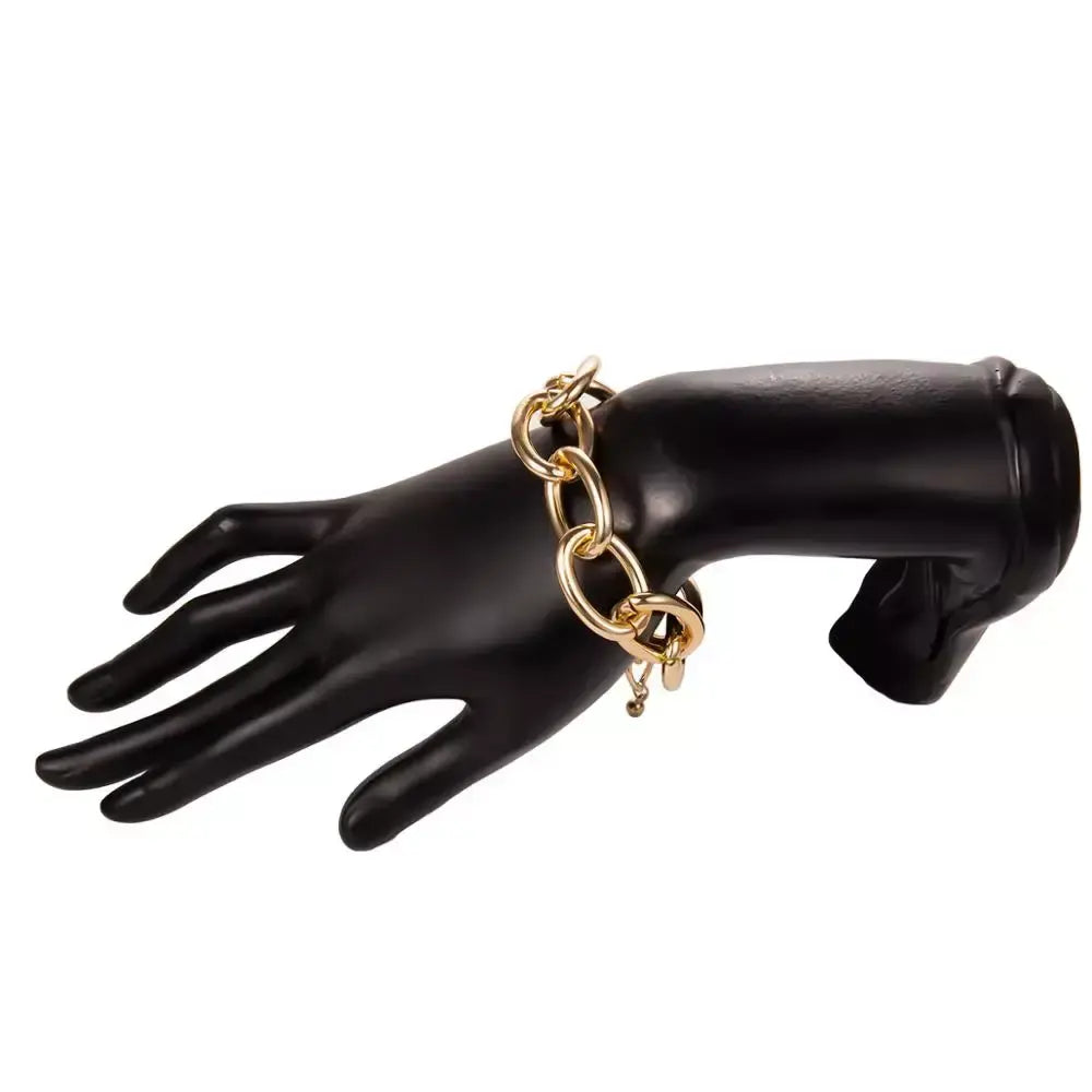 Chunky Gold Link Chain Bracelet
