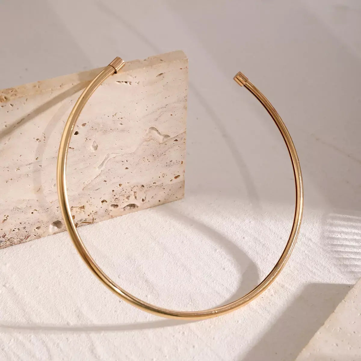 Iron Metal Torques Choker