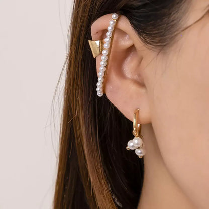 Pearl & Crystal Earring Trio